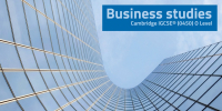 Business studies IGCSE (0450 - 4BS1) O Level - Free session